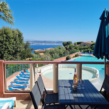Magnifique Vue Mer Et Piscine - Les Cles De L Esterel Théoule-sur-Mer Exterior foto