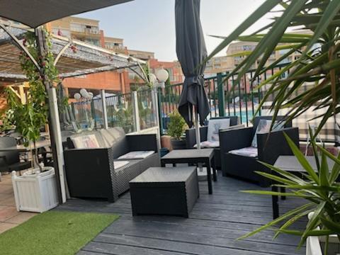 Magnifique Vue Mer Et Piscine - Les Cles De L Esterel Théoule-sur-Mer Exterior foto